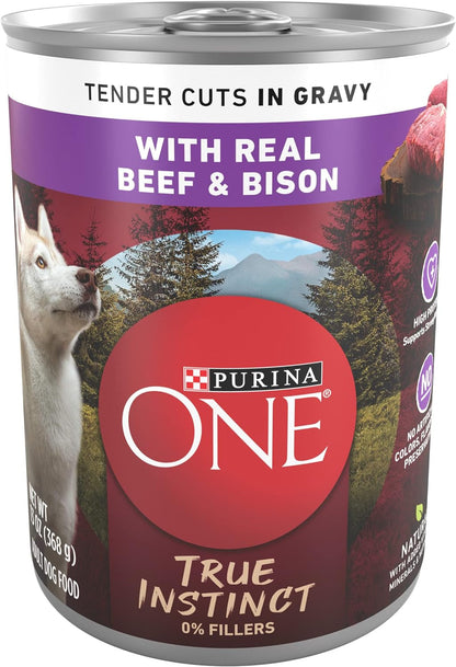 plus Tender Cuts in Gravy Healthy Weight Lamb and Brown Rice Entree in Wet Dog Food Gravy - (Pack of 12) 13 Oz. Cans