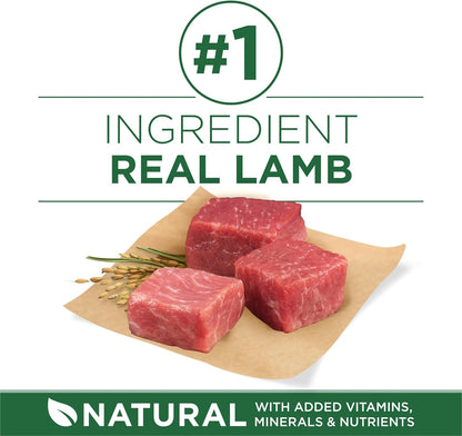 Small Breed plus High-Protein Dog Food Lamb and Rice Formula Dry Dog Food - 15 Lb. Bag