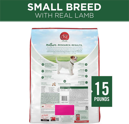Small Breed plus High-Protein Dog Food Lamb and Rice Formula Dry Dog Food - 15 Lb. Bag