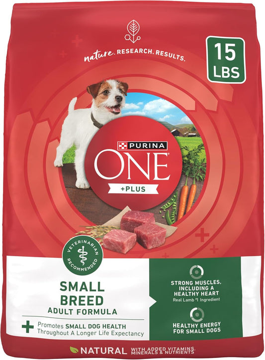 Small Breed plus High-Protein Dog Food Lamb and Rice Formula Dry Dog Food - 15 Lb. Bag