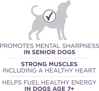 High Protein Dry Senior Dog Food plus Vibrant Maturity Adult 7 plus Formula - 16.5 Lb. Bag