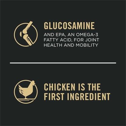 High Protein, Digestive Health Large Breed Dog Food Dry, Chicken and Rice Formula - 34 Lb. Bag