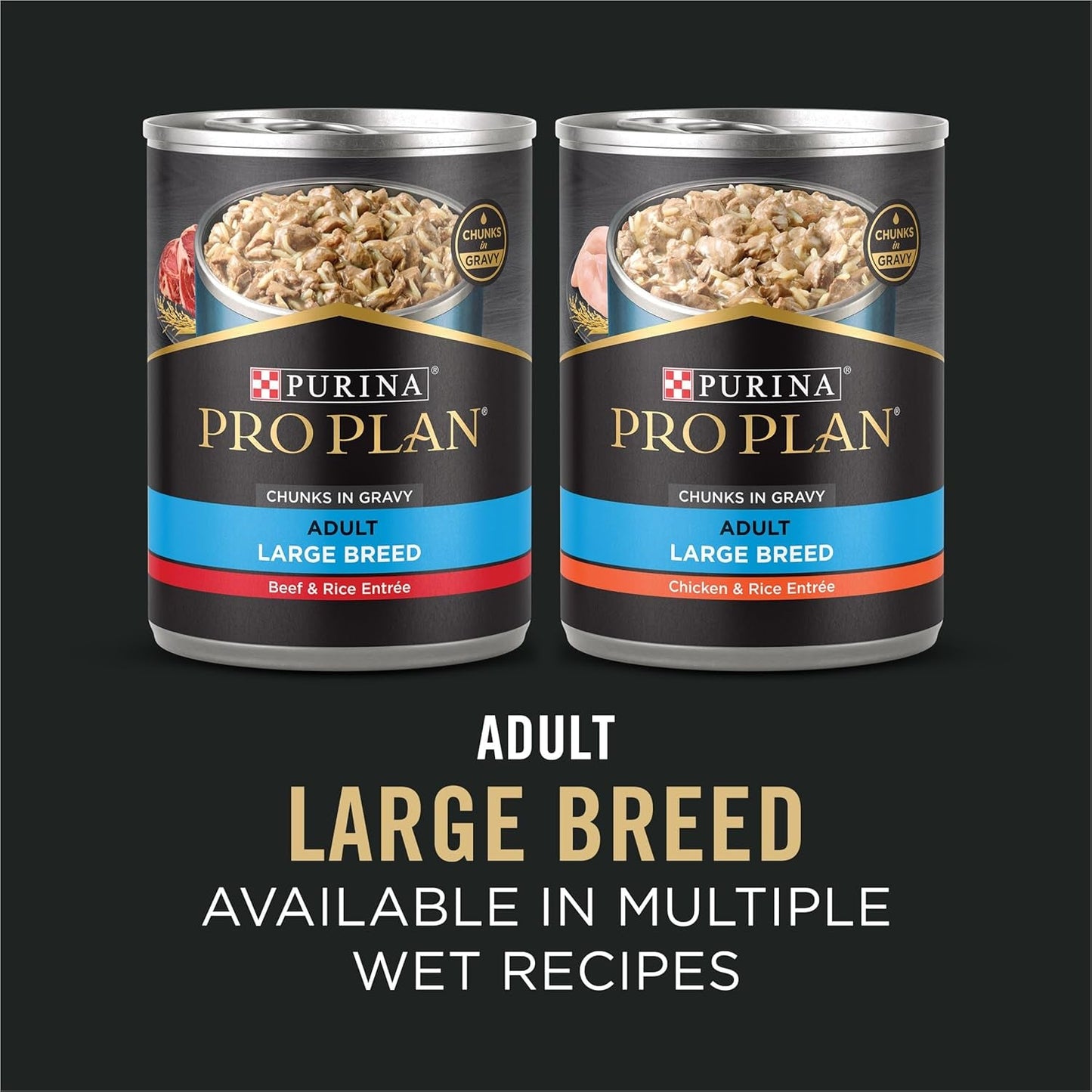High Protein, Digestive Health Large Breed Dog Food Dry, Chicken and Rice Formula - 34 Lb. Bag