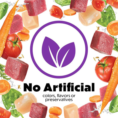 Purina Beneful Medleys Wet Dog Food Variety Pack with Tuscan, Romana, and Mediterranean Style Dog Food in Dog Gravy, 30 Pack - (Pack of 30) 3 Oz. Cans