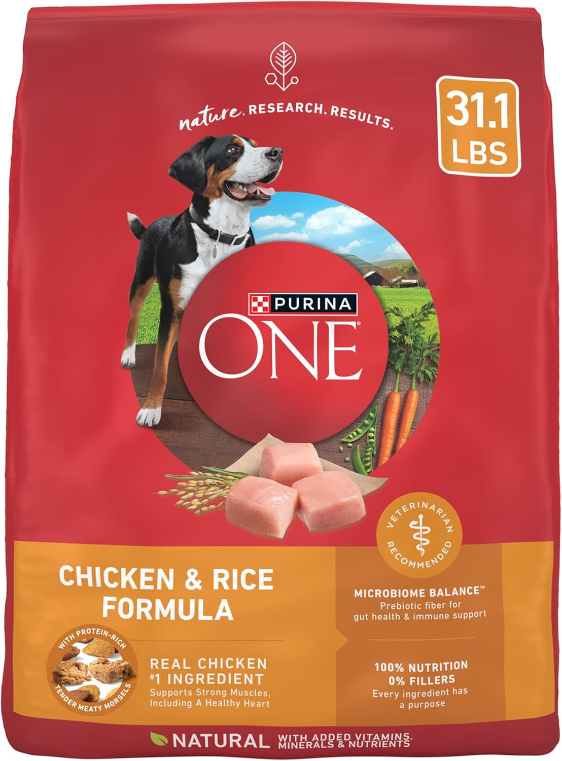 Chicken and Rice Formula Dry Dog Food - 31.1 Lb. Bag
