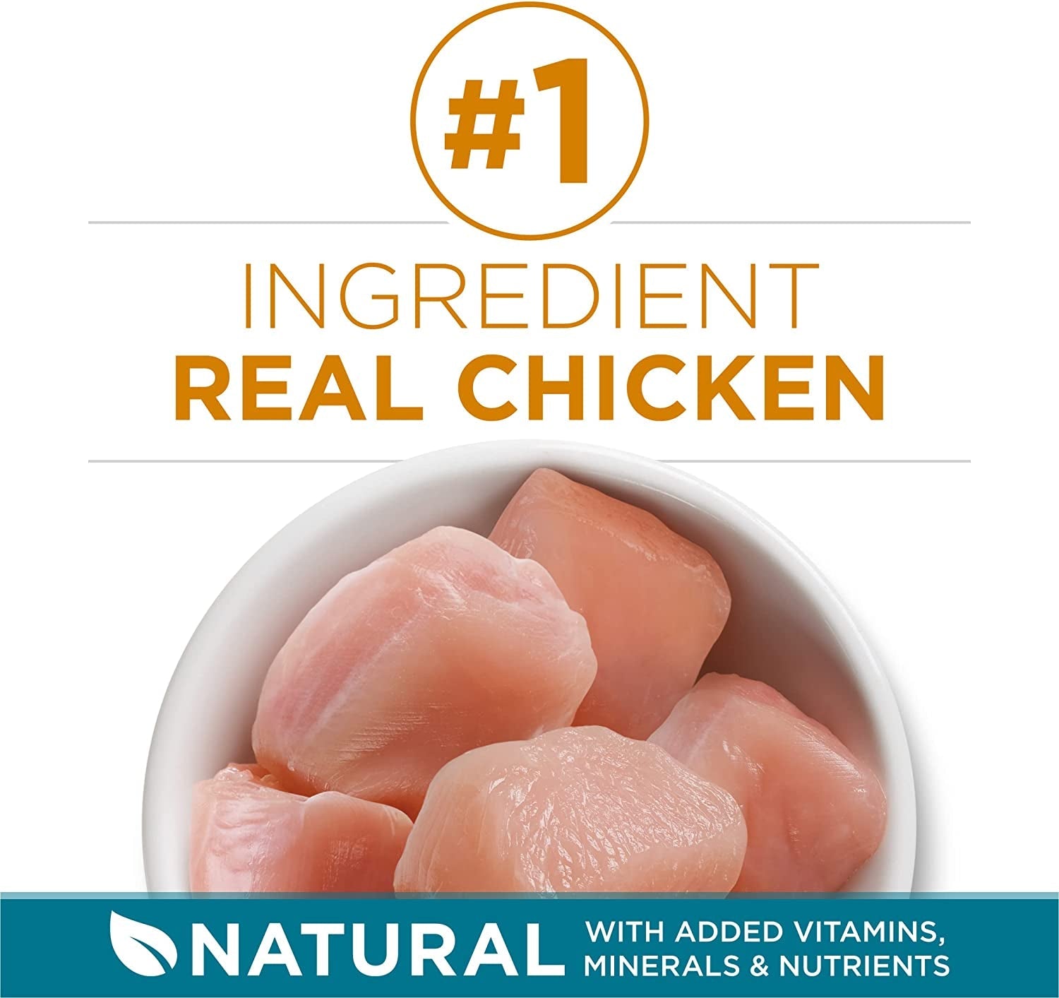 Natural Dry Cat Food, Tender Selects Blend with Real Chicken - 7 Lb. Bag