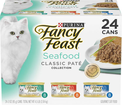 Purina  Gravy Lovers Poultry and Beef Grilled Gourmet Wet Cat Food Variety Pack - (Pack of 30) 3 Oz. Cans