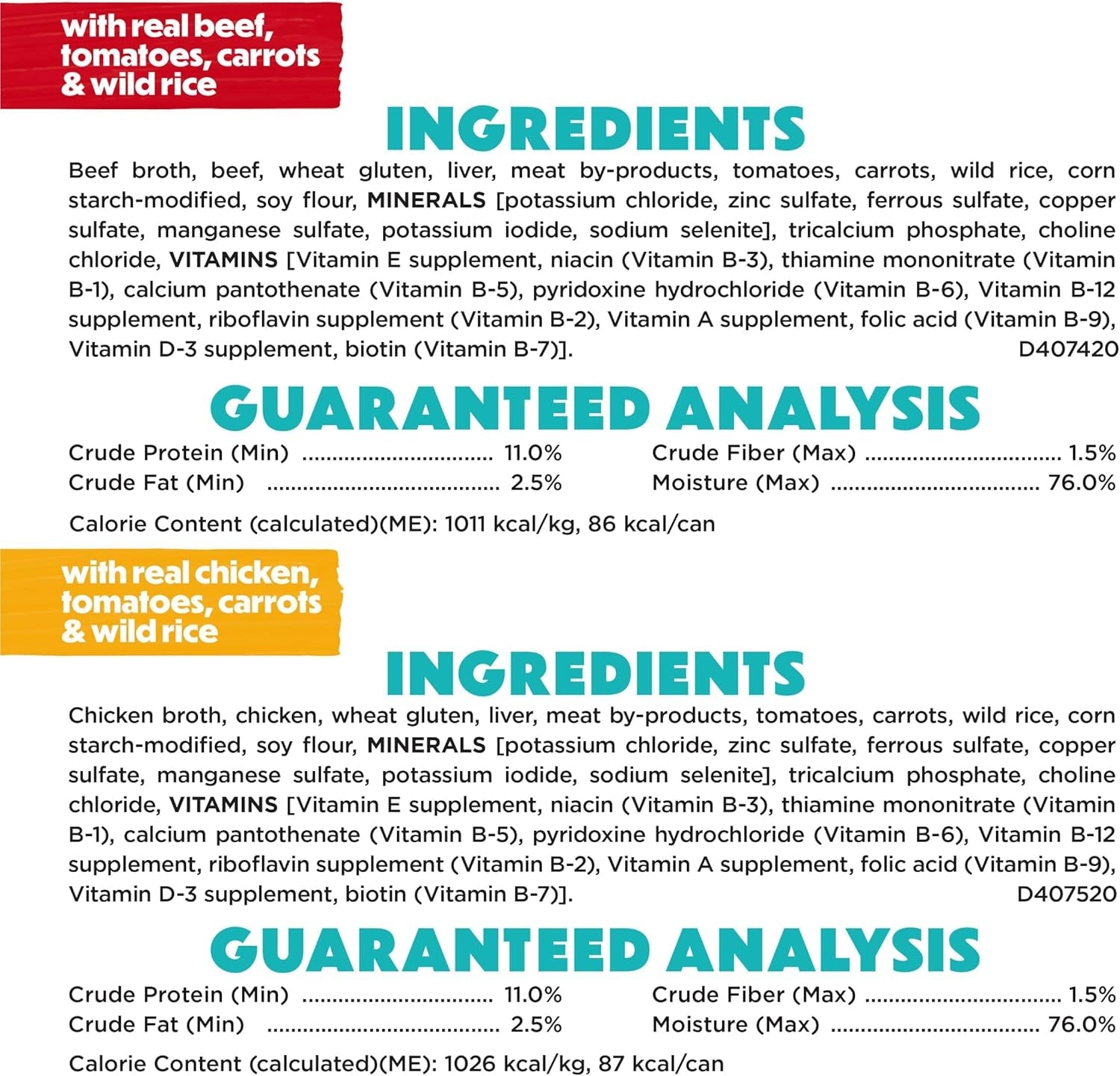 Purina Small Breed Wet Dog Food Variety Pack, Incredibites with Real Beef, Chicken and Salmon - (Pack of 30) 3 Oz. Cans