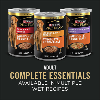 Complete Essentials Shredded Blend Chicken and Rice Dog Food Dry Formula with Probiotics for Dogs - 35 Lb. Bag