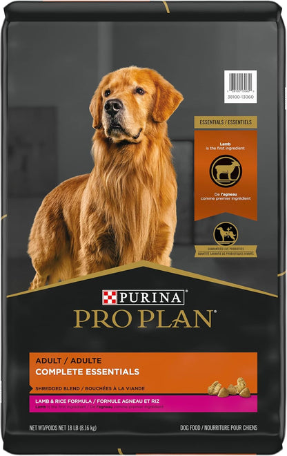 Complete Essentials Shredded Blend Chicken and Rice Dog Food Dry Formula with Probiotics for Dogs - 35 Lb. Bag