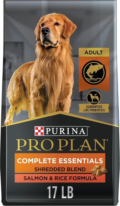 Complete Essentials Shredded Blend Chicken and Rice Dog Food Dry Formula with Probiotics for Dogs - 35 Lb. Bag