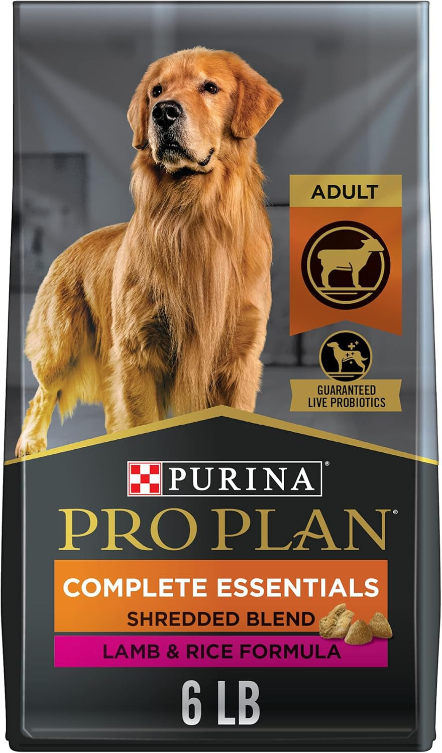 Complete Essentials Shredded Blend Chicken and Rice Dog Food Dry Formula with Probiotics for Dogs - 35 Lb. Bag